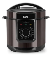Panela De Pressão Elétrica Eos Multicooker 5l Titanium 110v 60hz Titânio