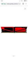 Memoria Team Group T-Force Vulcan 8GB (1x8) 2666MHz DDR4 Vermelho