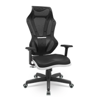 Cadeira Escritório e Gamer Vizon Dz Plaxmetal Relaxsystem Preta/branco