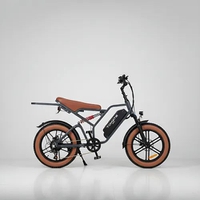 Bicicleta Elétrica MPE 9050 1000W Marrom-Claro