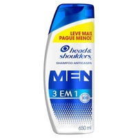 Shampoo Head & Shoulders Men 3 em 1 650ml