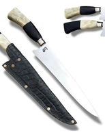 Faca Picanheira Inox Artesanal para Churrasco