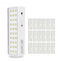 [Meli+] 20 Luminária Emergência Lâmpada 30 Leds Recarregável Bivolt