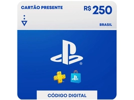 [Selecionados] Cartão Presente Digital PlayStation Store R$ 250,00 Sony PlayStation