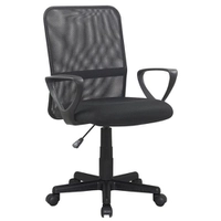 [ APP ] Cadeira Executiva Giratória TL-CDE-04-1 Trevalla Preta R$200