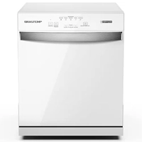 REEMBALADO: Lava Louças 8 Serviços Branca BLF08BB 110V - Brastemp - 110V