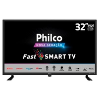 Smart TV Philco PTV32D10N5SKH 32 Polegadas Wi-fi LED HD Preto Bivolt