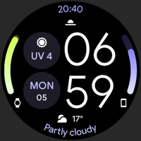 Material You 2: Watch Face para Samsung Galaxy Watch e TicWatch – Apps no Google Play