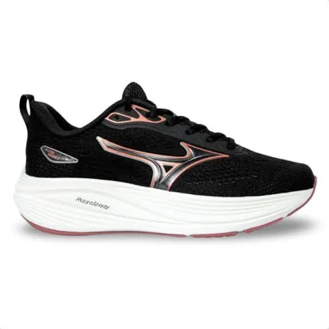 Tênis Mizuno Enigma 3, Preto/Rose, Tamanho 39