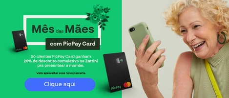 20% de desconto [Picpay Card + Zattini]