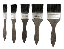 Eda Pincel para Pintura 5 Peças 1/2 a 2.1/2