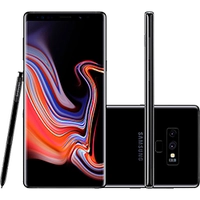 [AME SC R$1402] Smartphone Samsung Galaxy Note 9 128GB Tela 6.4'' 6GB RAM + Caneta S Pen - Preto