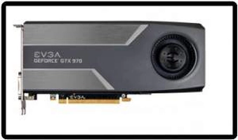 [Pichau] PLACA DE VÍDEO EVGA GEFORCE GTX 970 SUPERCLOCKED 4GB GDDR5 256BIT, 04G-P4-1972-KT - BOX por R$ 1189