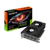 Placa de Vídeo Gigabyte NVIDIA GeForce RTX 4060 WINDFORCE OC, 8GB,GDDR6, DLSS, Ray Tracing, GV-N4060WF2OC-8GD
