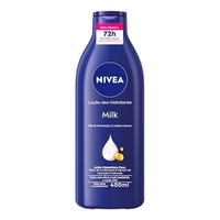 [REC]  Loção Deo Hidratante NIVEA Milk 400ml - Hidratação e nutrição profunda por 72h para uma pele macia e suave