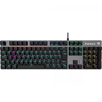 Teclado Gamer Mec RBW Fortreck Black Hawk 