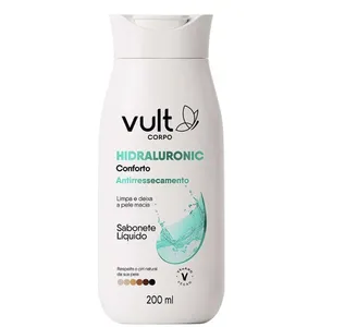 Sabonete Líquido Corporal Vult Hidraluronic Conforto 200ml