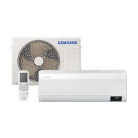 Ar-condicionado Samsung 12.000 BTUs Split Inverter WindFree Connect Sem Vento AR12CVFAMWKNAZ - 220V Kit