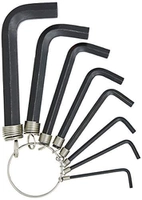 Jogo com 8 Chaves Hexagonais Preto