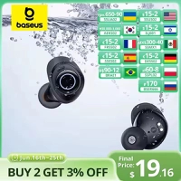 [TaxaInclusa] Fone Baseus Bowie MA10S Earbuds, ANC 48db, Proteção IPX4, Baixa Latência, fone bluetooth, fone sem fio