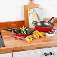 Jogo de Frigideira 2 peças + Frigideira Wok - La Cuisine | R$72