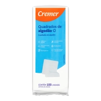Algodão Quadrado Cremer 100 Unidades