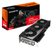 Placa De Vídeo Gigabyte AMD Radeon RX 7600 Gaming OC, 8GB, GDDR6, FSR, Ray Tracing, GV-R76GAMING OC-8GD