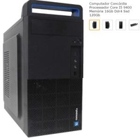Computador Concórdia Processador Core I5 9400 Memória 16Gb Ddr4 Ssd 120Gb | R$1476