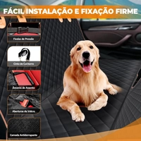 Capa impermeável p/ carro para pet 12x sem juros com PRIME