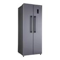 Geladeira Refrigerador HQ Frost Free Side By Side 460 Litros Cinza HQ-460SBSFF