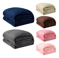 【R$27 Cada】2 Coberta Manta Soft Casal Microfibra Veludo 2,00x1,80 Mts