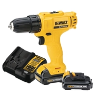 Furadeira Parafusadeira Bateria 12V Dewalt DCD700LC1 Bivolt