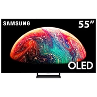 Smart TV 55" OLED 4K Samsung 55S90C Pontos Quânticos 144hz + Soundbar Samsung HW-Q600B 