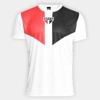 Camisa São Paulo Tricolor Masculina - Branco - R$40