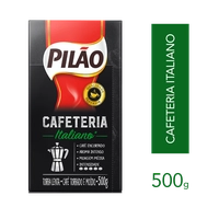 Café Pilão Cafeteria Italiano Vácuo 500g