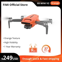FIMI X8 MINI V2 Drones 4k profissional 9km alcance de 3 eixos Gimbal câmera 250g Classe 2 Baterias