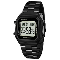 [AME R$105] Relogio Lince Feminino Sdn617l Bxpx Digital Preto Quadrado