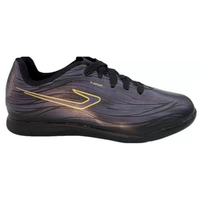 Chuteira Futsal Slick V, Preto/Chumbo/Amarelo 41