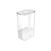 Organizador de Temperos 2,3L Ou Clear Fresh Branco