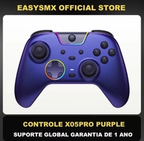 [R$90 APP/Moedas] Controle EasySMX X05 Pro compatível com PC/Celular/Switch /TV / Steam