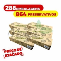 Kit 864 Camisinha Lubrificada Blowtex (3x288)