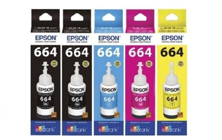 Kit 5 Tintas Epson Original L395 L375 L365 L220 L455 L355 - R$ 16,15