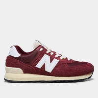 Tênis New Balance 574 V2 Unissex Vinho/Branco