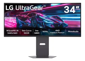 Monitor Gamer LG UltraGear Ultrawide WQHD 34" Curvo 34G600A-B