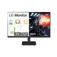 [App] Monitor Gamer LG 24 FHD, IPS, 100Hz, HDMI, Anti-Reflexo, Preto - 24MS500-B