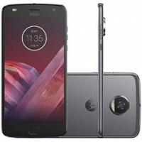 Smartphone Motorola Moto Z2 Play XT1710 Desbloqueado Platinum / Azul Topazio - R$1550