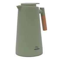 Mimo Style Garrafa Térmica Vetro Verde com Cabo Madeira 1L 