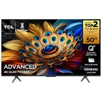 (Regional) TCL QLED TV 50” C655 4K UHD GOOGLE TV DOLBY VISION ATMOS