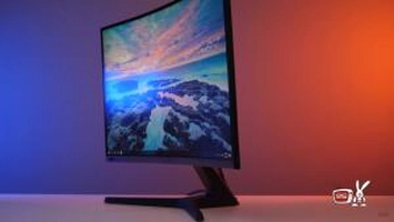 Monitor Gamer Curvo Samsung 27" LC27RG50FQLXZD 240HZ e 4ms Gsync