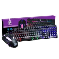 Kit Gamer Nemesis Start c/ Mouse e Teclado LED